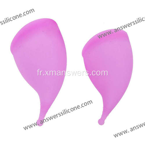 Coupe menstruelle en silicone réutilisable médical de haute qualité pour femme